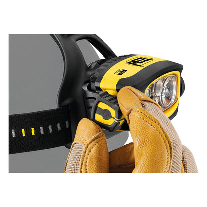 Petzl DUO S (schwarz/gelb)
