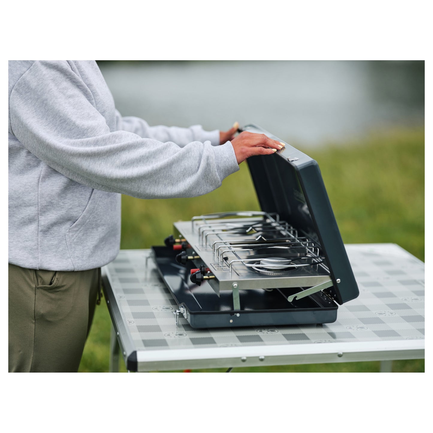 CAMPINGAZ Camping Kitchen, 2 Grill & Go CV Koch & Grill