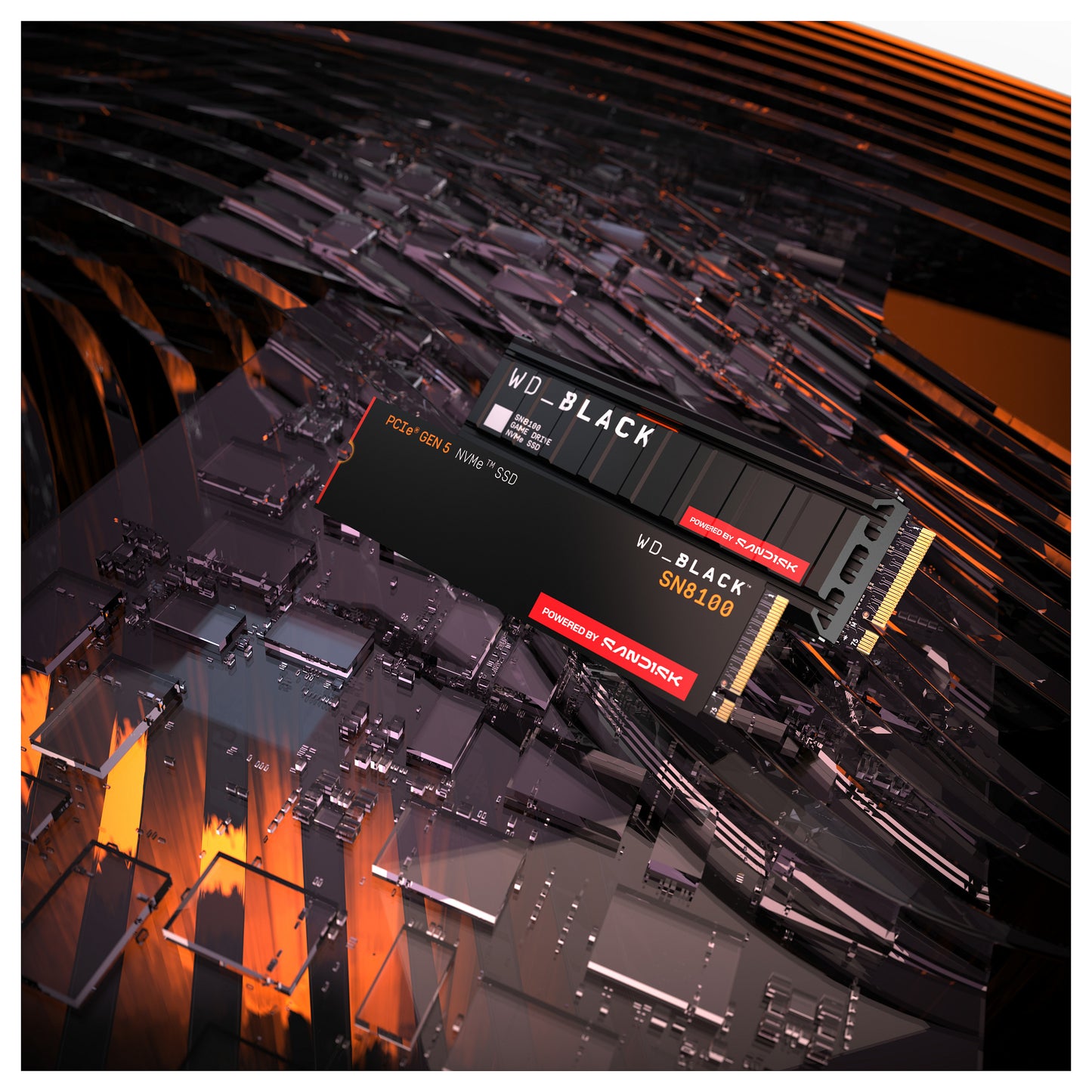 M.2 WD Black SN8100 NVMe SSD 2280 - 8TB