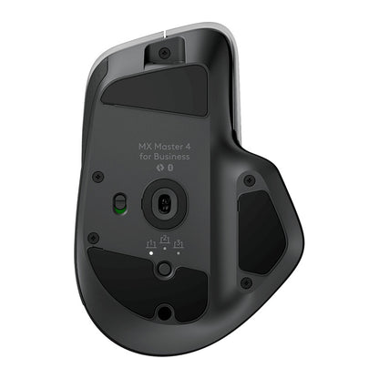 Logitech MX Master 4 - Maus - Bluetooth, 2.4 GHz - Graphite