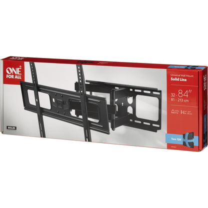 One for all TV-Wandhalterung Drehbar WM4661 (schwarz)