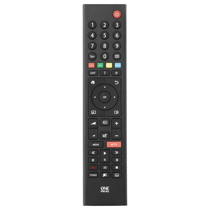 One for all Grundig TV Ersatzfernbedienung (schwarz)