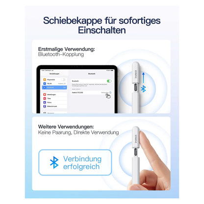 inateck Stylus Pen für iPad Pro/Mini/6-10 Eingabestift weiß