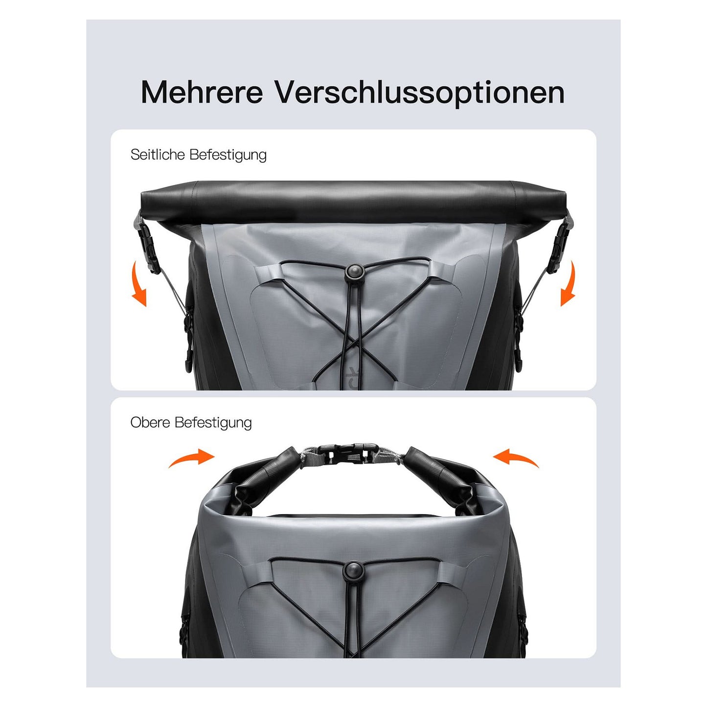inateck Notebook-Rucksack BP06003 gray/black 25-30L
