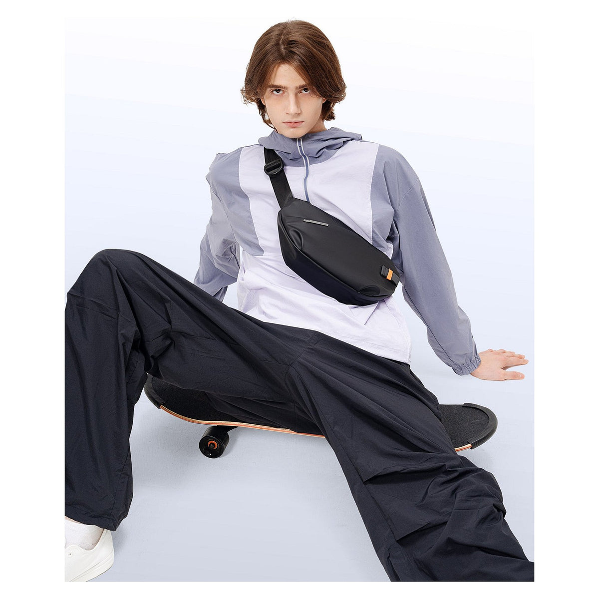 inateck Umhängetasche FB01001 black/blue/white/light green