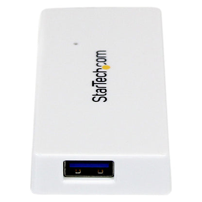 StarTech WHITE 4 PORT MINI USB 3.0 HUB