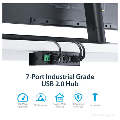 StarTech 7 PORT RUGGED USB HUB