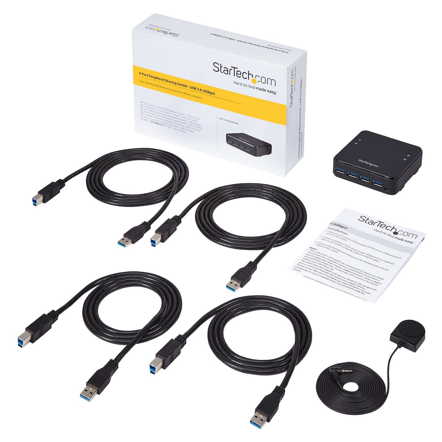 StarTech 4X4 USB 3.0 SHARING SWITCH