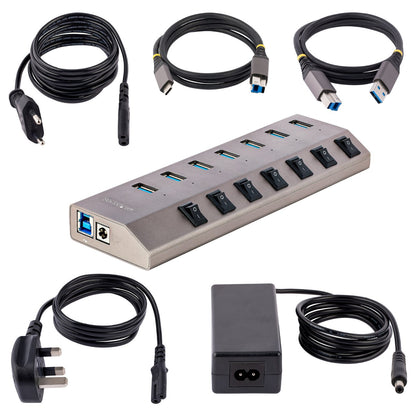 StarTech 7-PT USB HUB W/ON/OFF SWITCHES