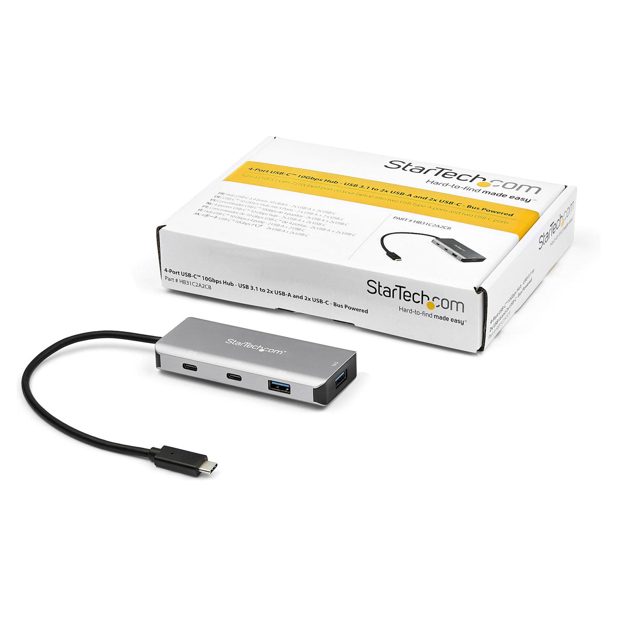 StarTech 4 -PORT USB-C HUB 10GBPS