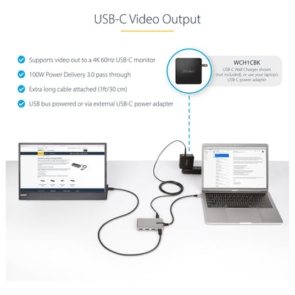 StarTech 4-PORT USB-C 10GBPS HUB