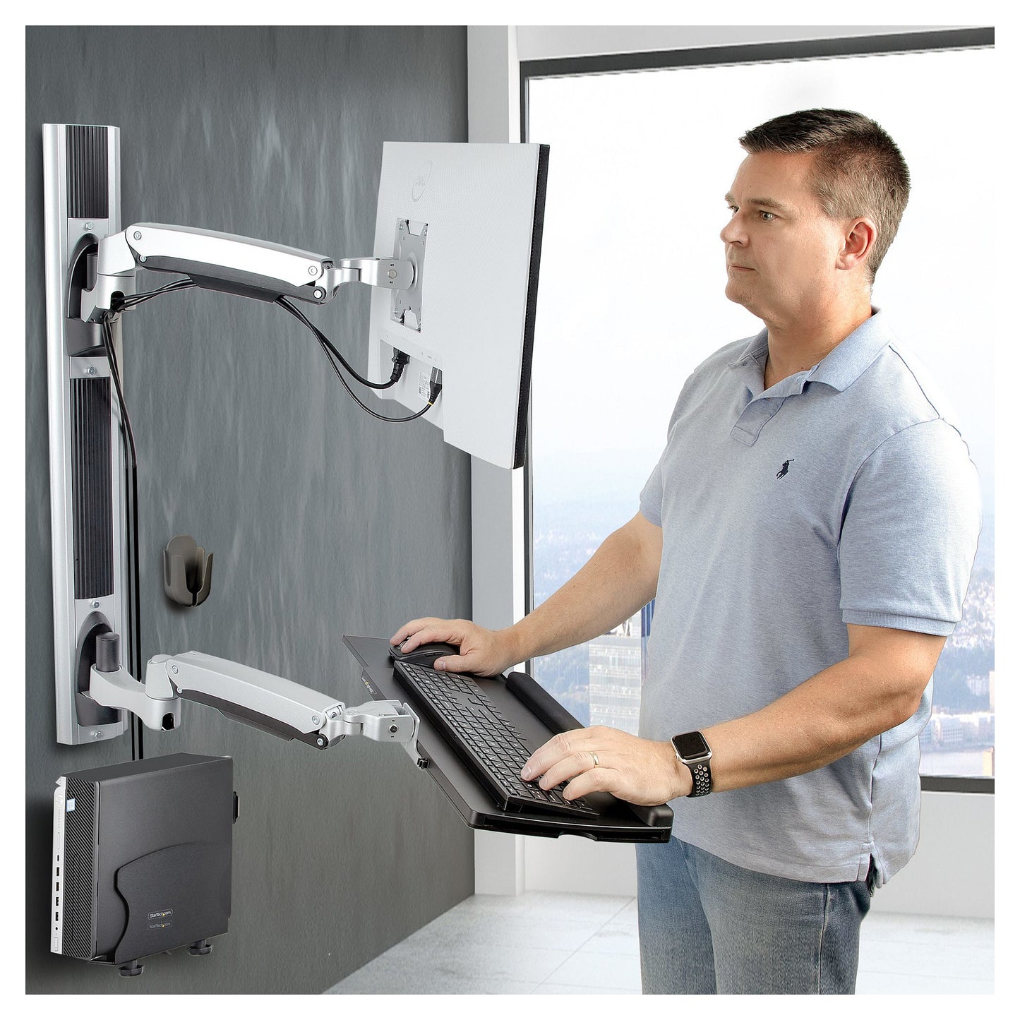 StarTech WALL MOUNT WORKSTATION