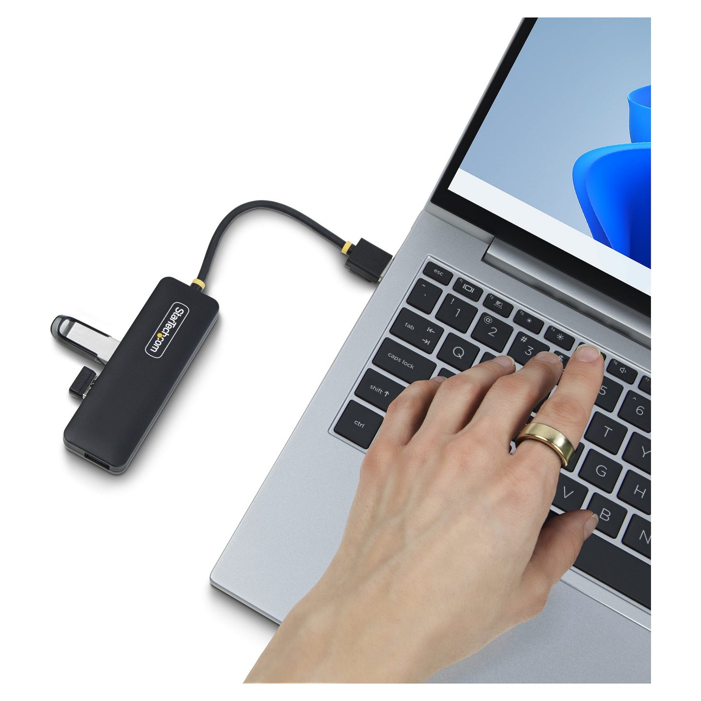 StarTech 4-PORT USB-A HUB 5GBPS PORTABLE