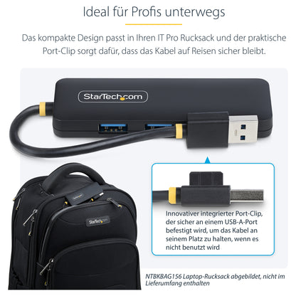 StarTech 4-PORT USB-A HUB 5GBPS PORTABLE