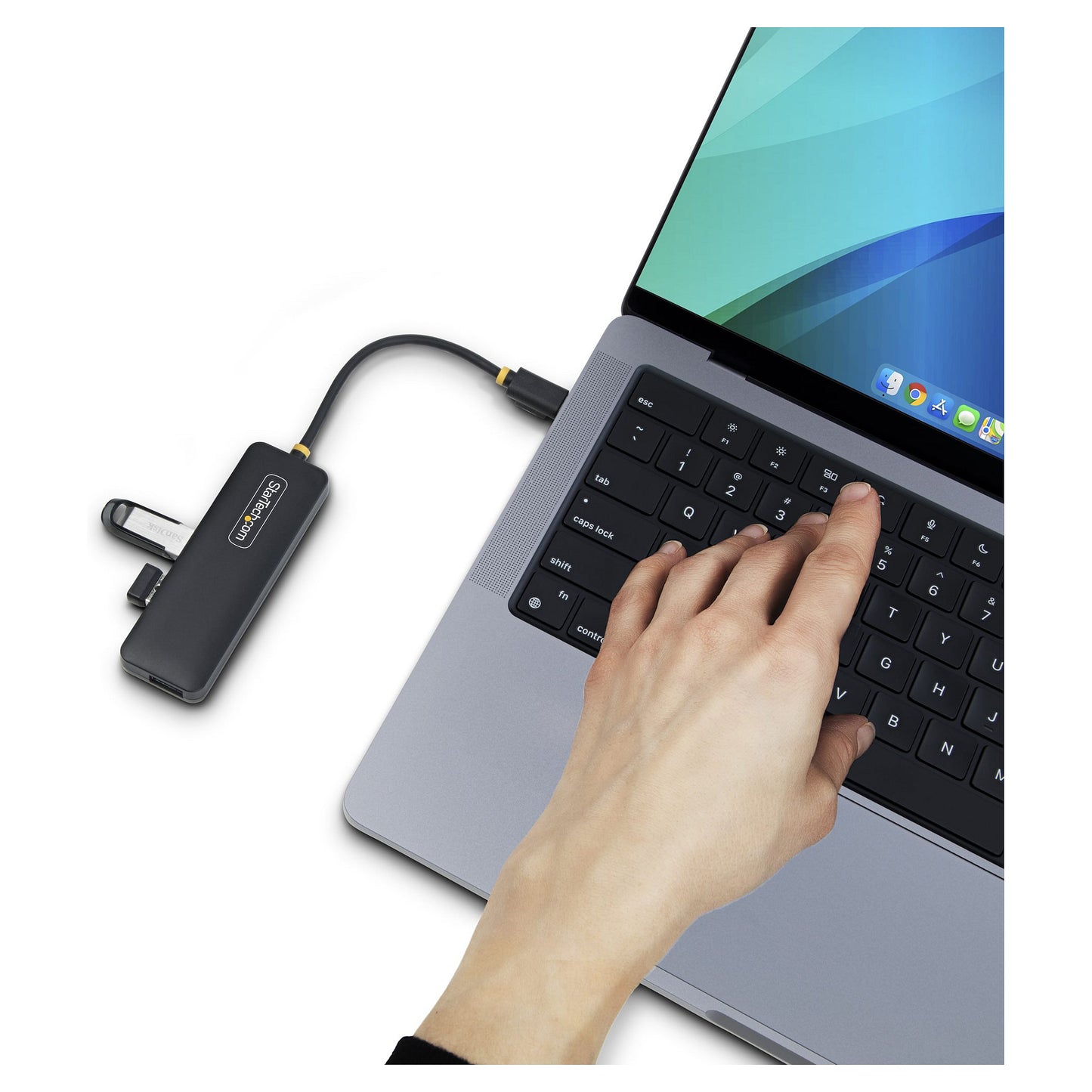 StarTech 4-PORT USB-C HUB 5GBPS PORTABLE
