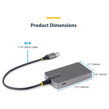 StarTech 4-PORT USB-A HUB 5GBPS