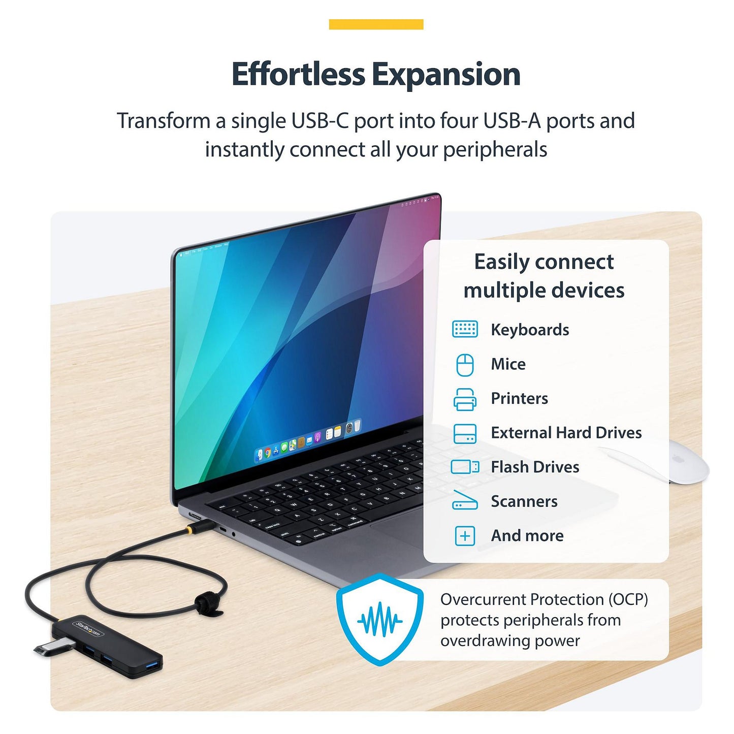 StarTech 4-PORT USB-C HUB COMPACT