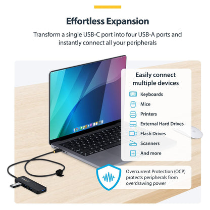 StarTech 4-PORT USB-C HUB COMPACT