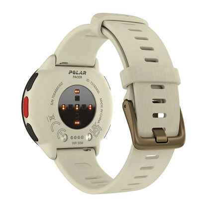 Polar Pacer Pro white red