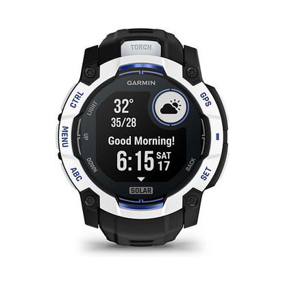 Garmin Instinct 3 Solar GPS 50mm white