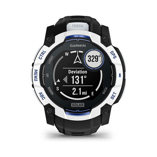 Garmin Instinct 3 Solar GPS 50mm white