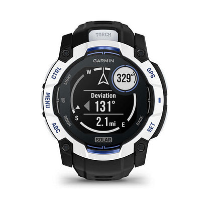 Garmin Instinct 3 Solar GPS 50mm white