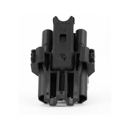 BACHMANN Verteilerblock WIELAND GST18 1xIn/2xOut mit Befestigungsmglichkeit schwarz