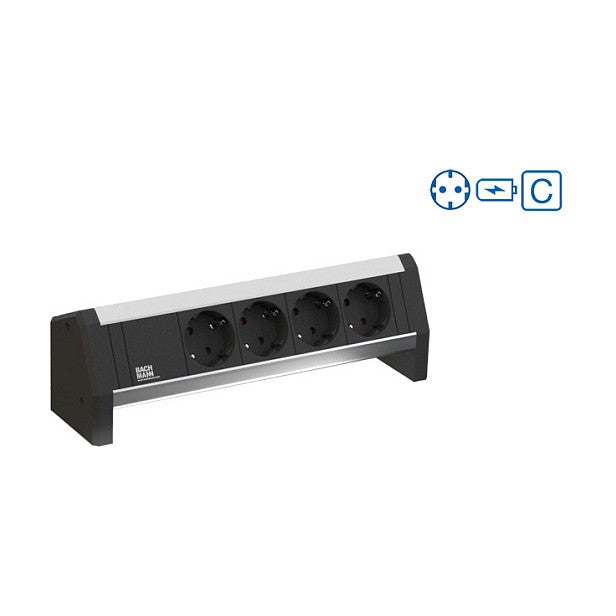 BACHMANN DESK 2xCEE7/3 1xUSB Charger