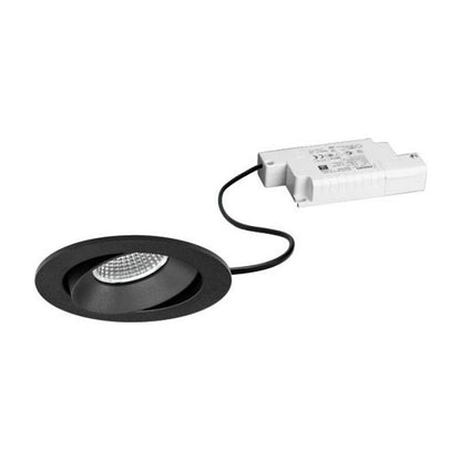 Brumberg 39379183 EB-Strahler-Set BB35 rund sw 830 Phase 7W 230V schwenk