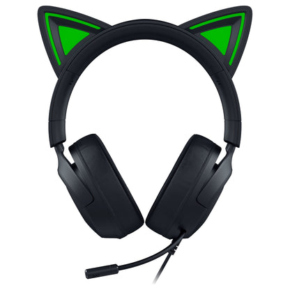 Razer Kraken Kitty V3 X wired Gaming-RGB-Kitty-Headset black