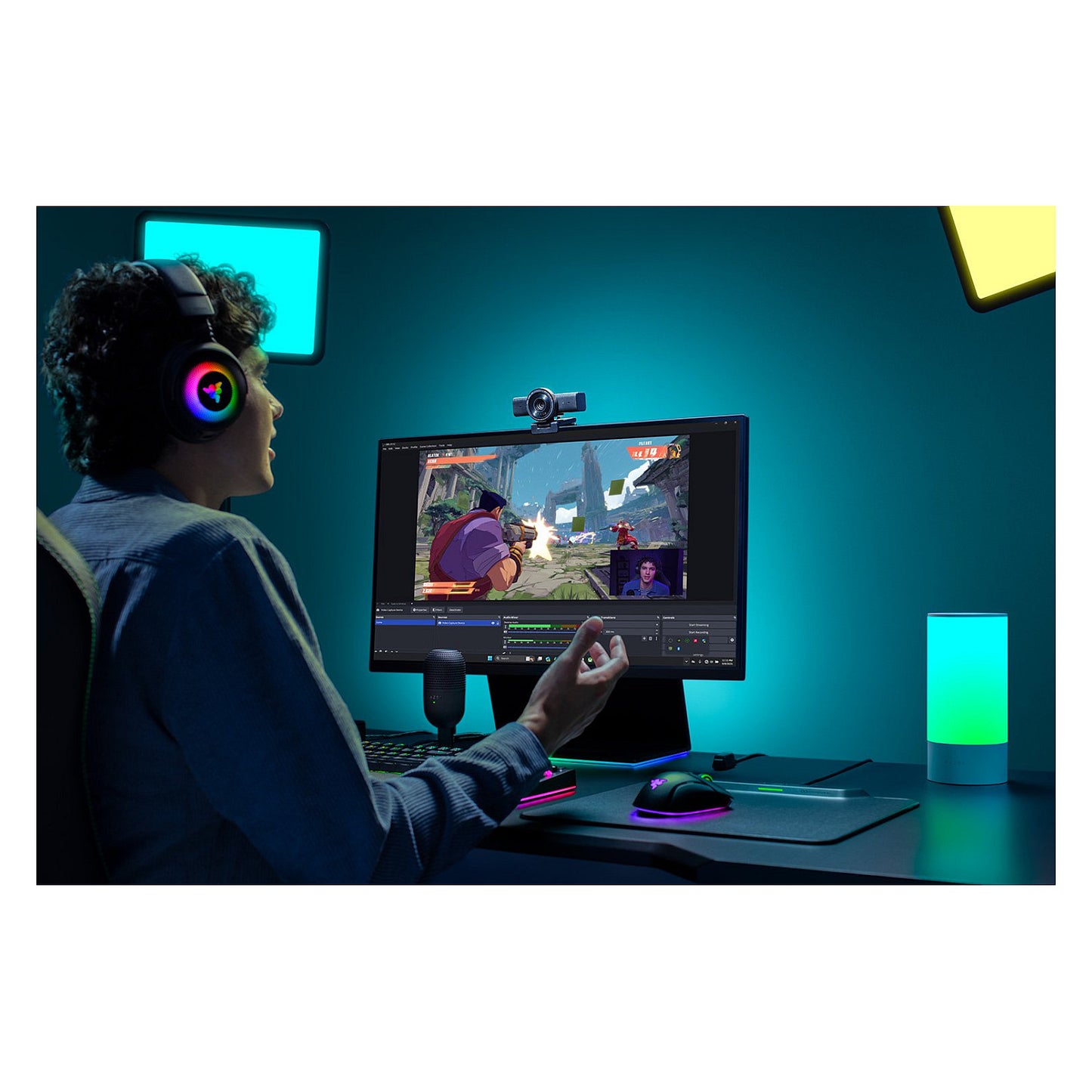 Razer Kamera Kiyo V2 X 1080p black