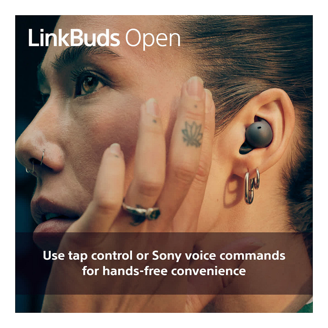 Sony LinkBuds Open True Wireless-Headphones black
