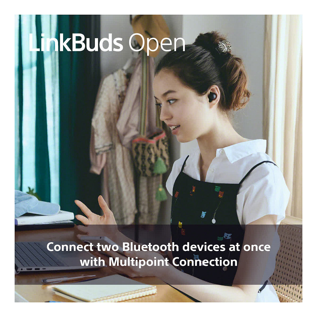Sony LinkBuds Open True Wireless-Headphones black