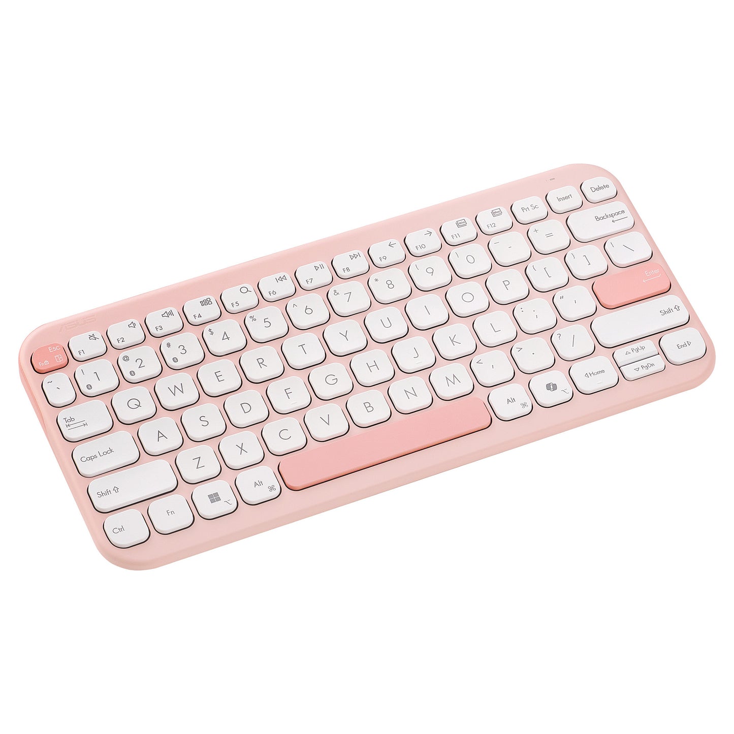ASUS KW100 Tastatur QWERTZ pink