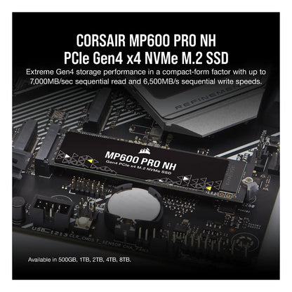 M.2 4TB CORSAIR PCI-E NVMe Gen4 MP600 PRO NH retail