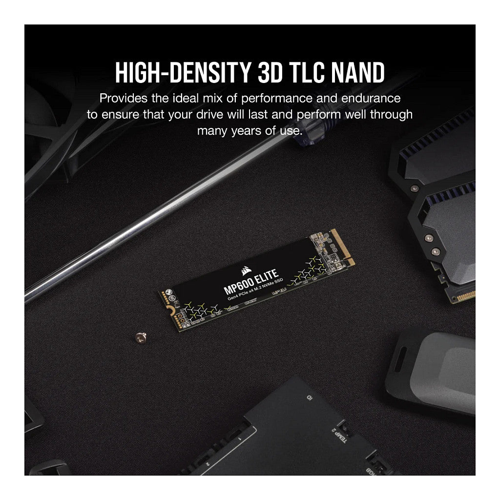 M.2 1TB CORSAIR PCI-E NVMe Gen4 MP600 ELITE retail