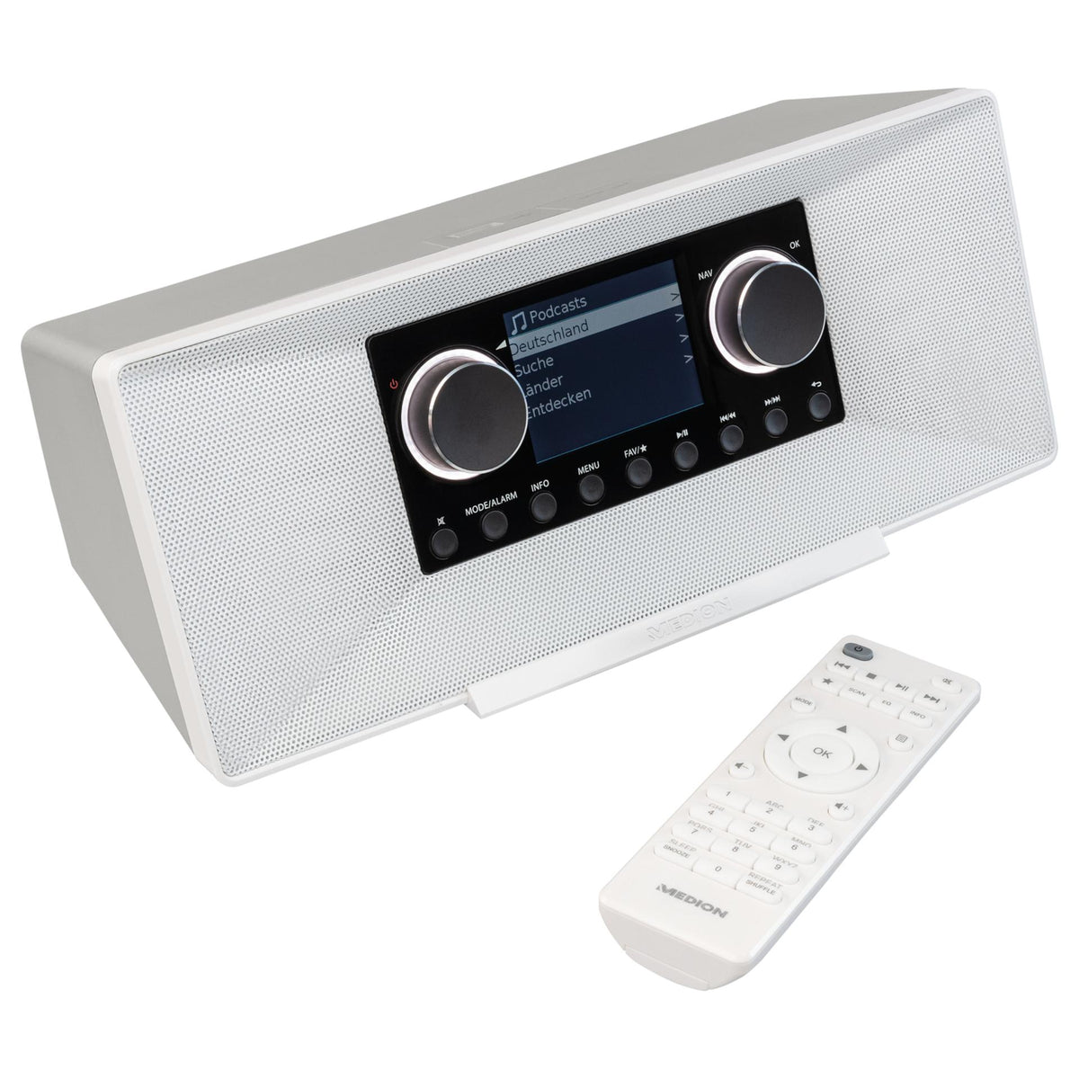 Medion MD 89289 Stereo Internetradio weiß