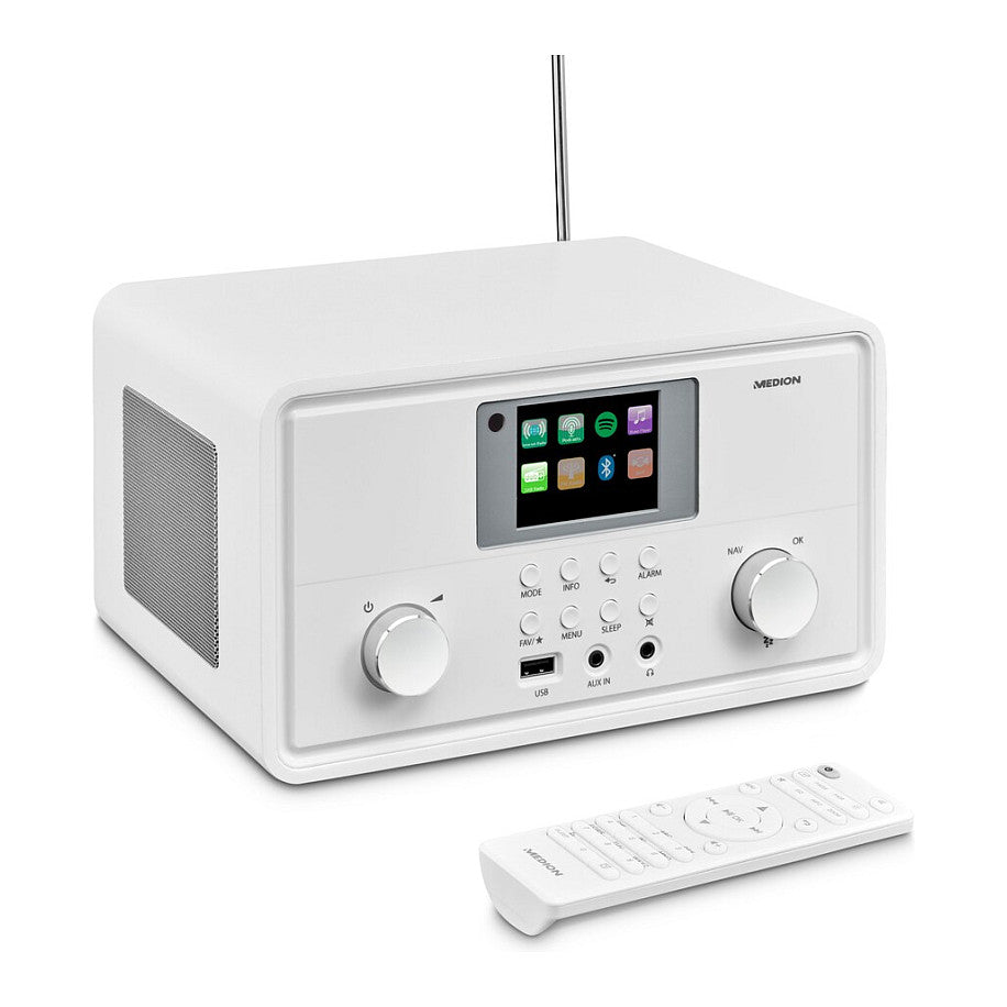 Medion MD 88069 Internetradio weiß