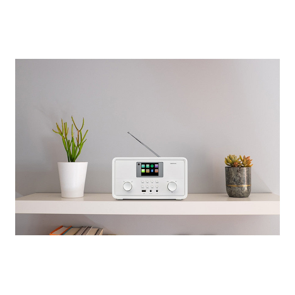 Medion MD 88069 Internetradio weiß