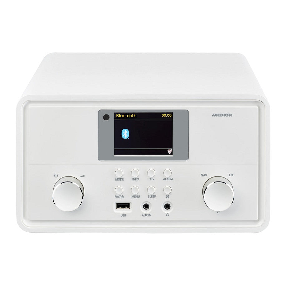 Medion MD 88069 Internetradio weiß