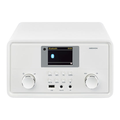 Medion MD 88069 Internetradio weiß