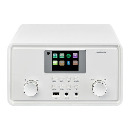 Medion MD 88069 Internetradio weiß