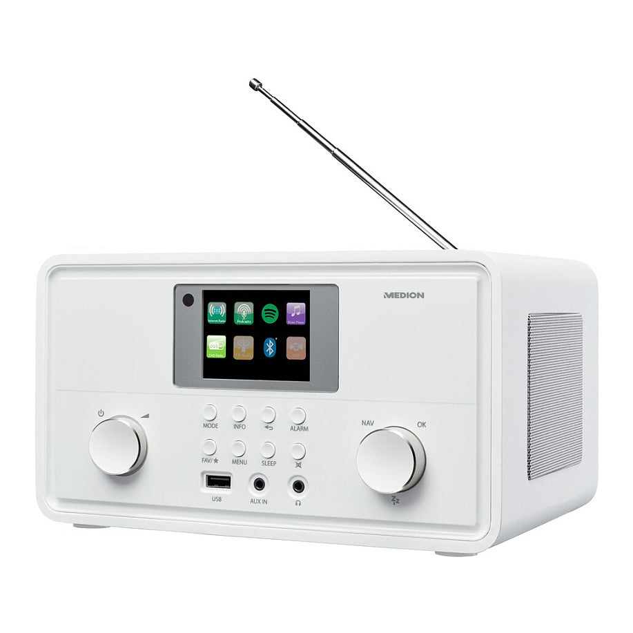Medion MD 88069 Internetradio weiß
