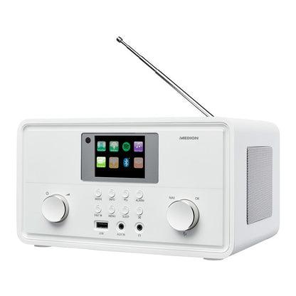 Medion MD 88069 Internetradio weiß