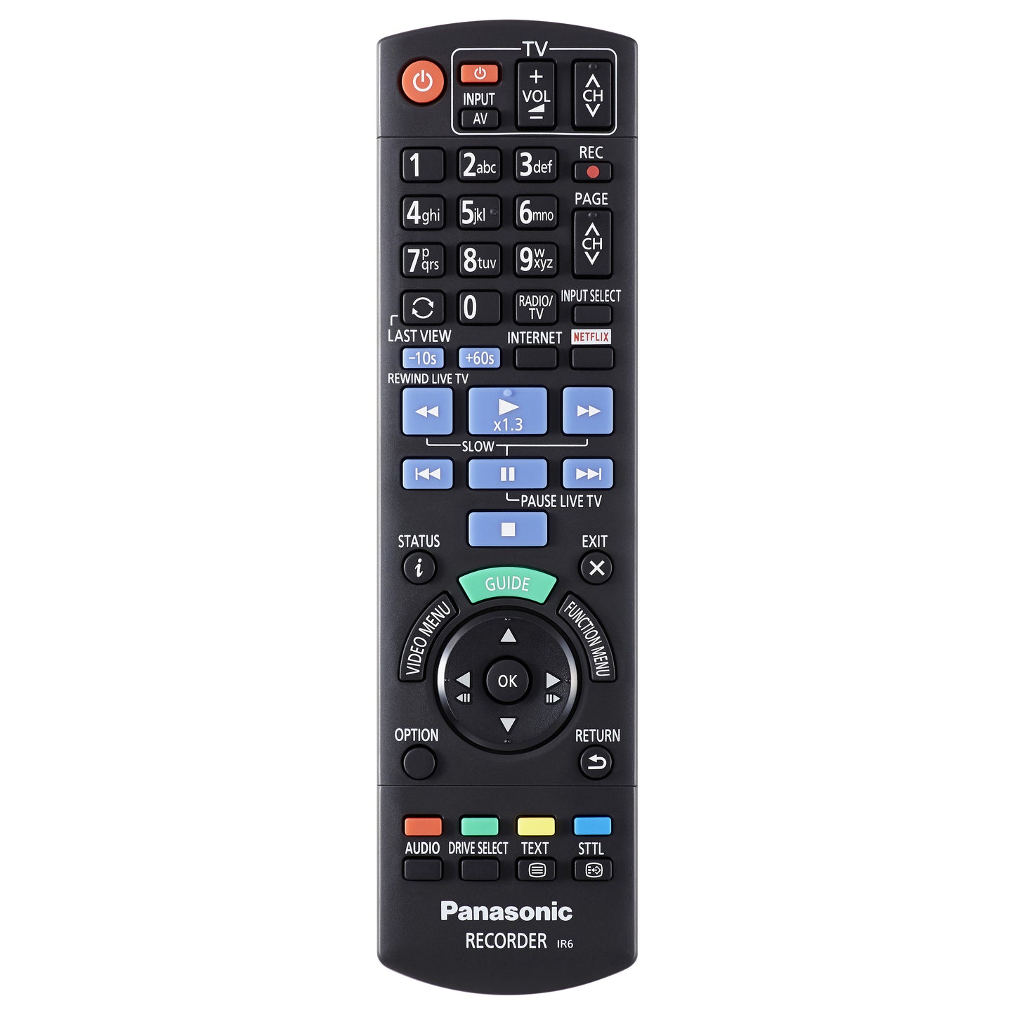 Panasonic Blu-ray-Player DMR-BST765AG (500 GB, WLAN, UltraHD/4K) silver black