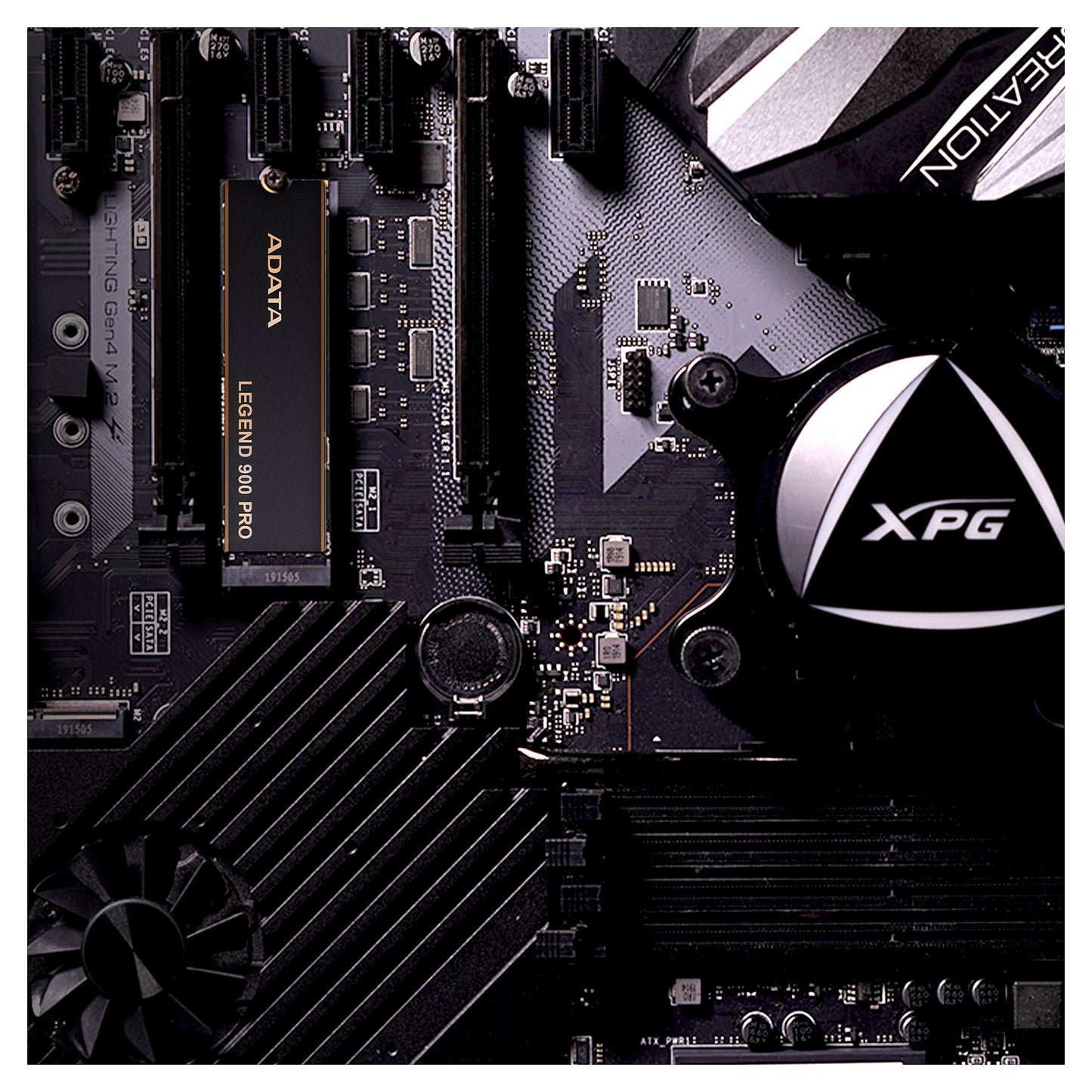 M.2 ADATA LEGEND 900 Pro 1 TB (schwarz/gold, PCIe 4.0 x4, NVMe 1.4, M.2 2280)