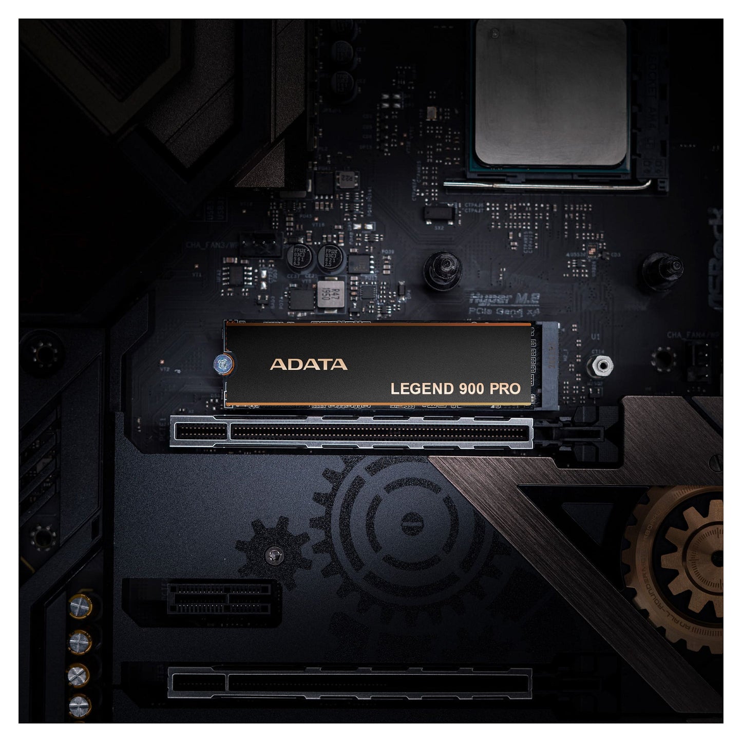 M.2 ADATA LEGEND 900 Pro 1 TB (schwarz/gold, PCIe 4.0 x4, NVMe 1.4, M.2 2280)