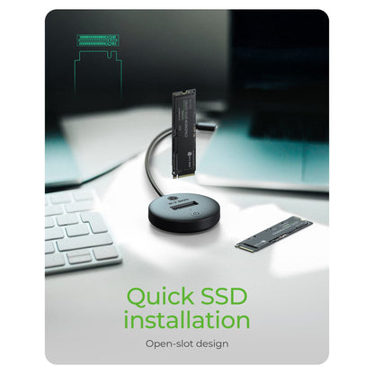 Dockingstation IcyBox für NVMe & SATA M.2 SSD