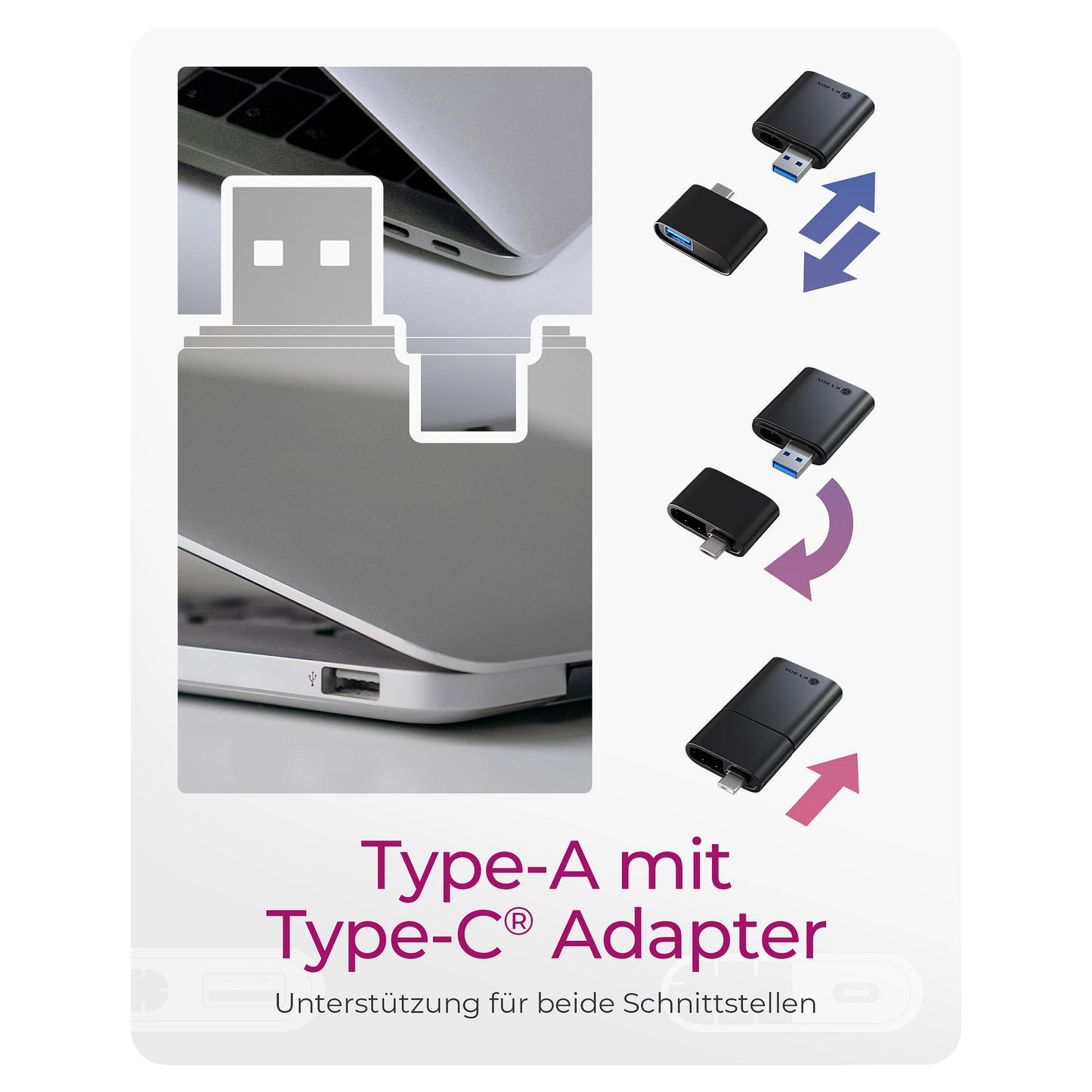 ICY BOX IB-CR204-CU3 2-in-1 USB 3.2 Gen 1 Card Reader