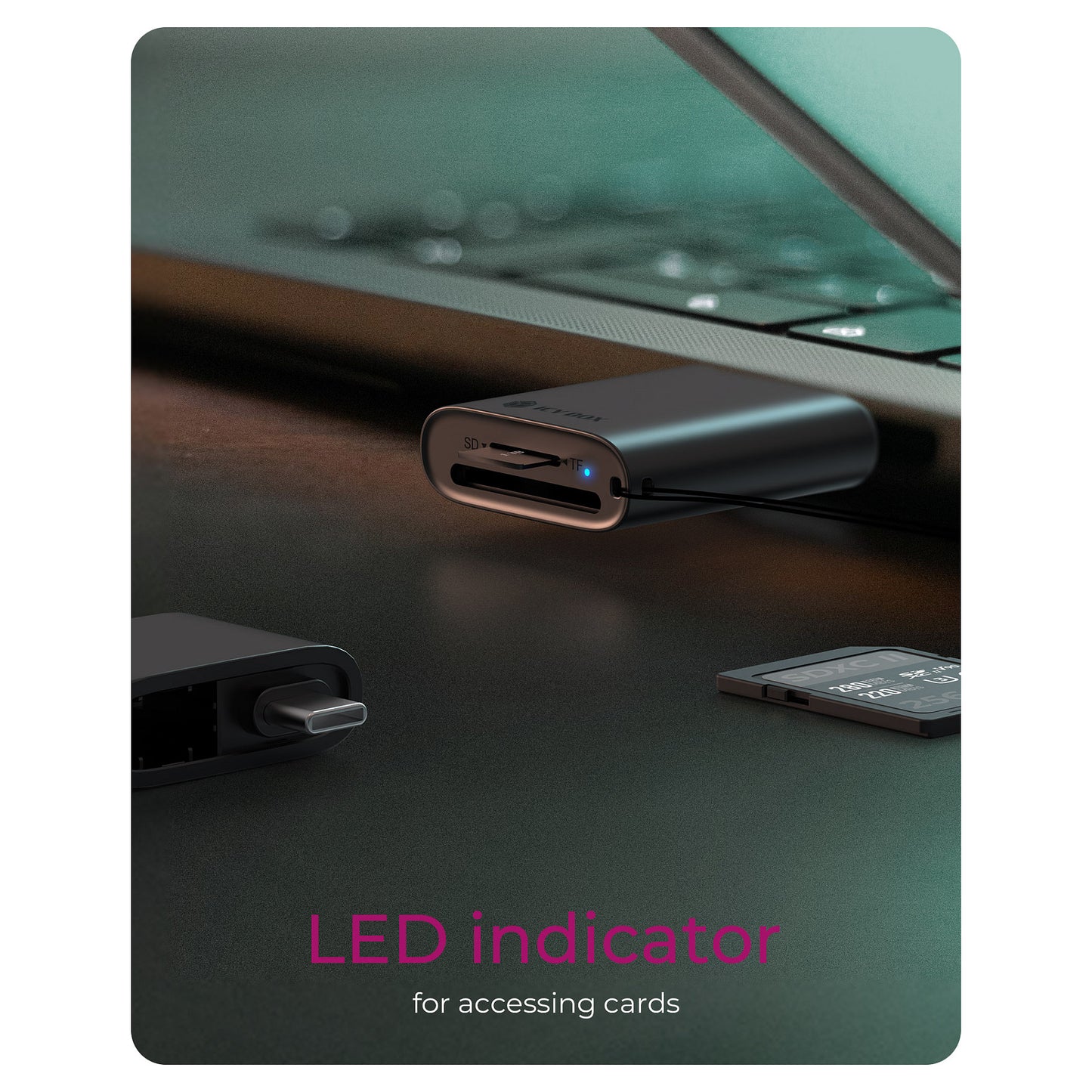 ICY BOX IB-CR204-CU3 2-in-1 USB 3.2 Gen 1 Card Reader